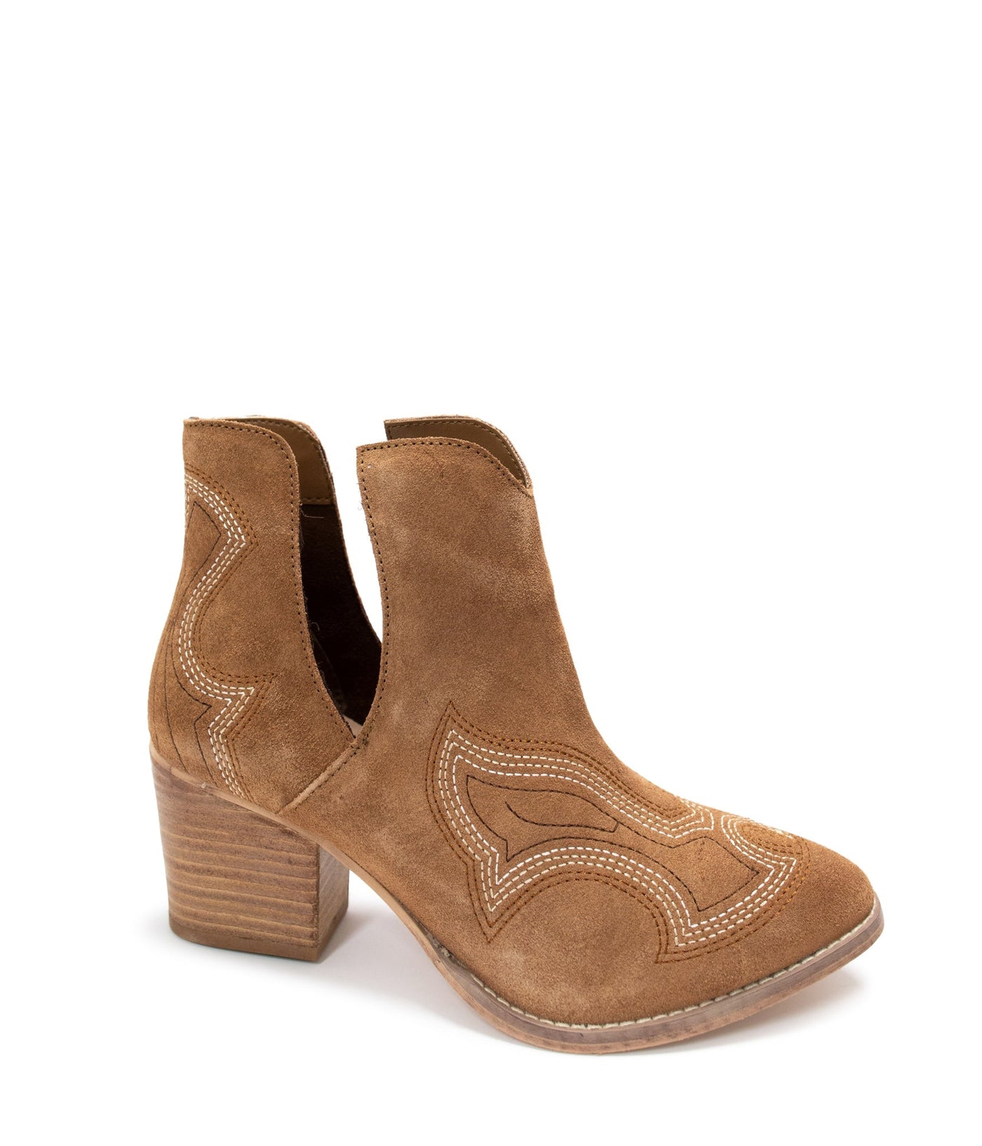 Journee Ankle Boots in Tan - Glamourous Grace