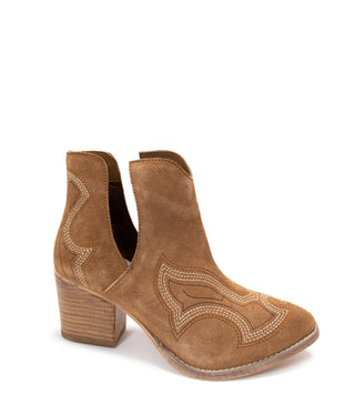 Journee Ankle Boots in Tan - Glamourous Grace