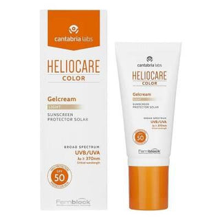 Heliocare Color Gel Cream Light SPF 50 - High Protection | 50 ml - Glamourous Grace
