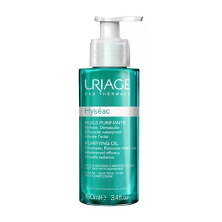 Uriage Hyseac Purifying Cleansing Oil for Oily Skin - Gentle Makeup Remover, 3.38 fl oz - Glamourous Grace
