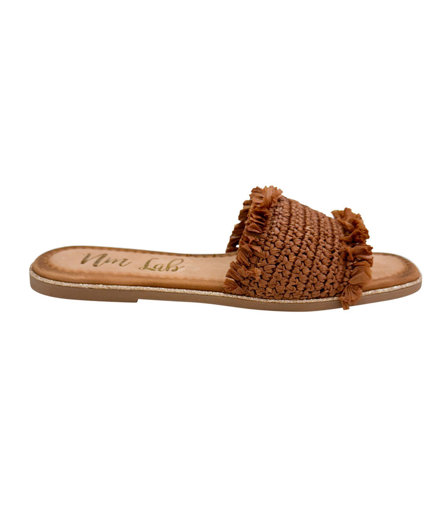 Juana Woven Sandals in Tan - Glamourous Grace