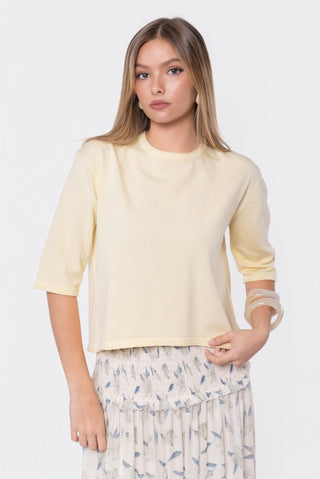 Jude Top (Butter Yellow)
