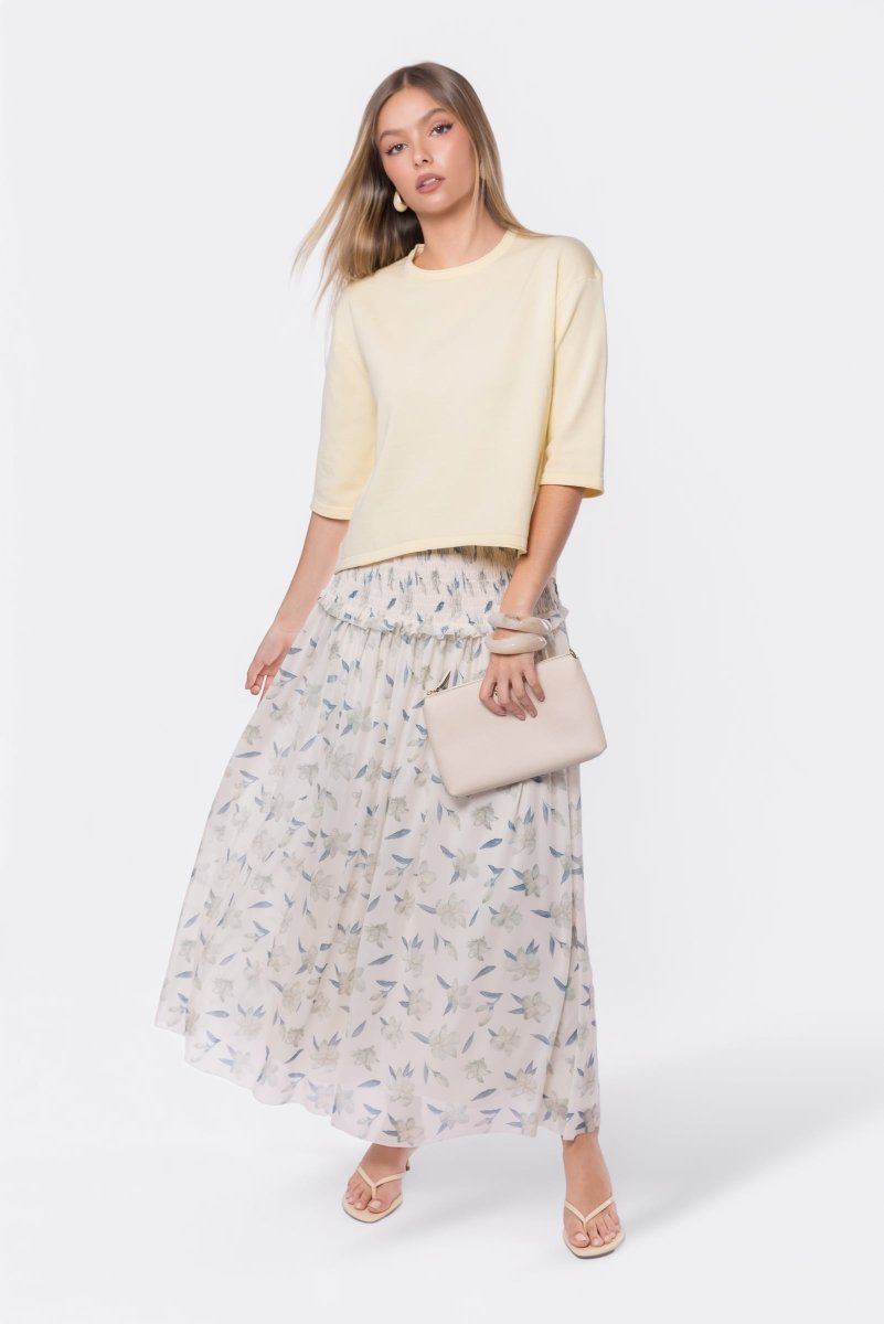 Jude Top (Butter Yellow) - Glamourous Grace