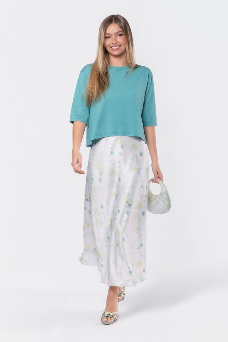 Jude Top (Light Teal Green) - Glamourous Grace