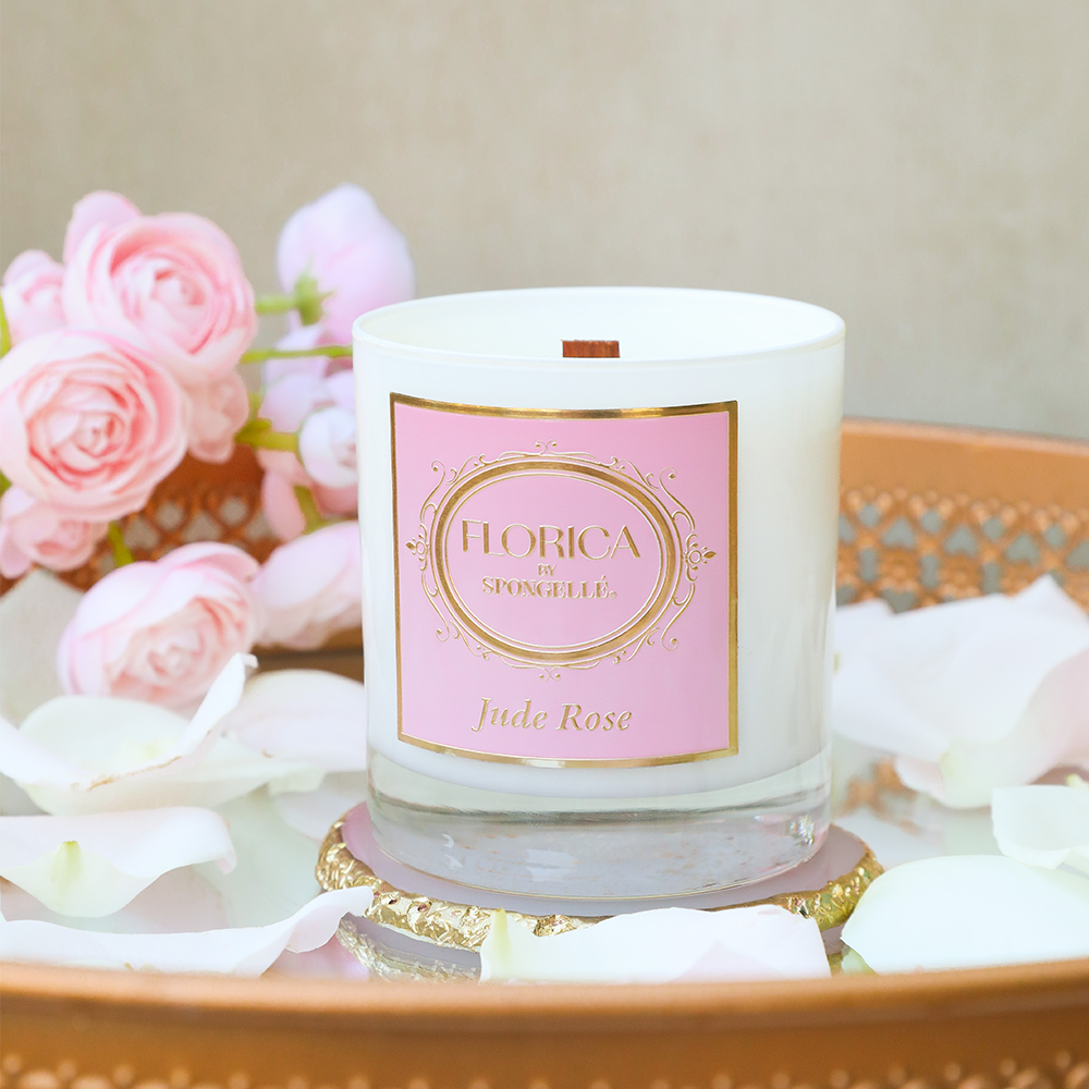 Jude Rose Candle | Florica - Glamourous Grace