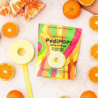 Juicy Orange | PediPOP! Pedi Buffer & Nail File - Glamourous Grace