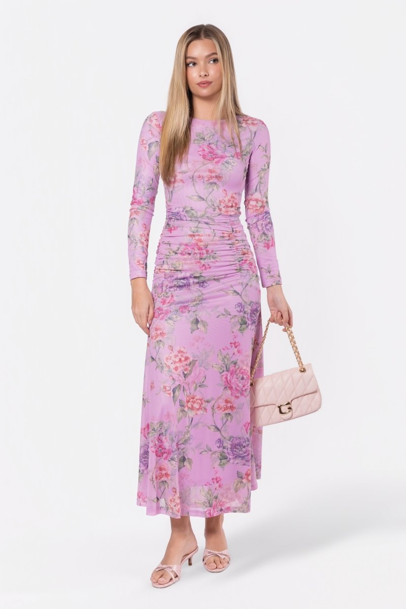 Juliana Dress (Pink/Green) - Glamourous Grace