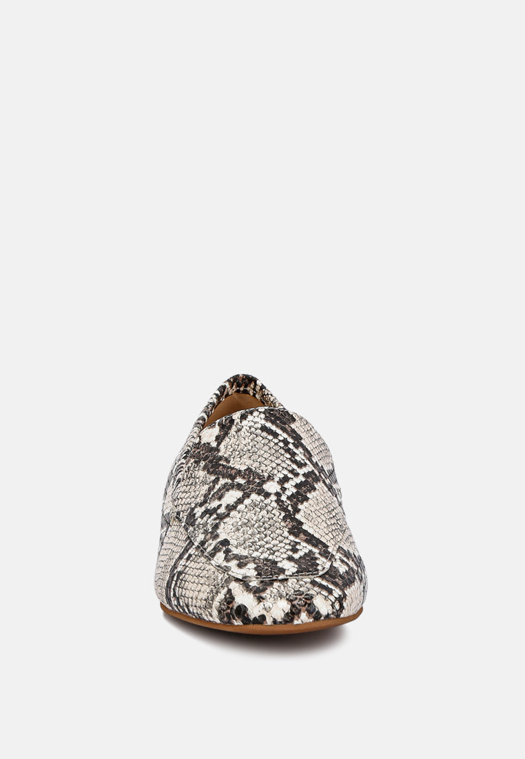 Julia Textured Loafers - Glamourous Grace