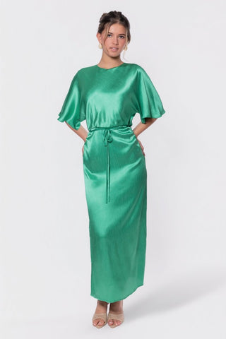 Juniper Dress (Green Solid)