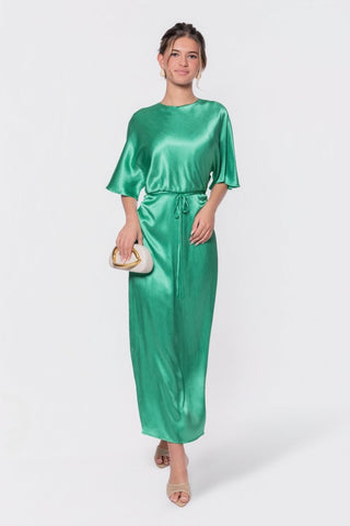 Juniper Dress (Green Solid)
