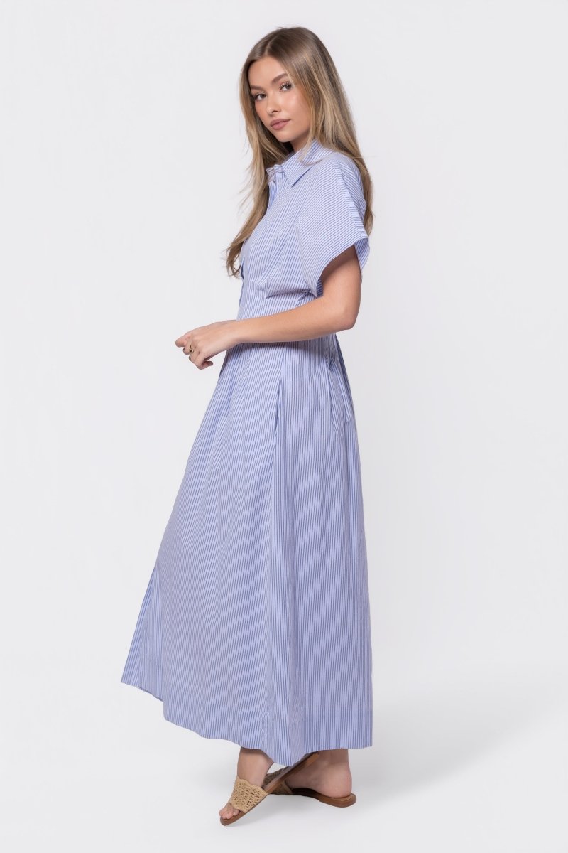 Juno Dress (Light Blue) - Glamourous Grace