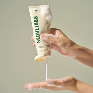 K-SECRET SEOUL 1988 Cleansing Foam : Pine Cica 1% + Probiotics 150ml - Glamourous Grace