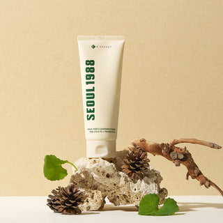 K-SECRET SEOUL 1988 Cleansing Foam : Pine Cica 1% + Probiotics 150ml - Glamourous Grace