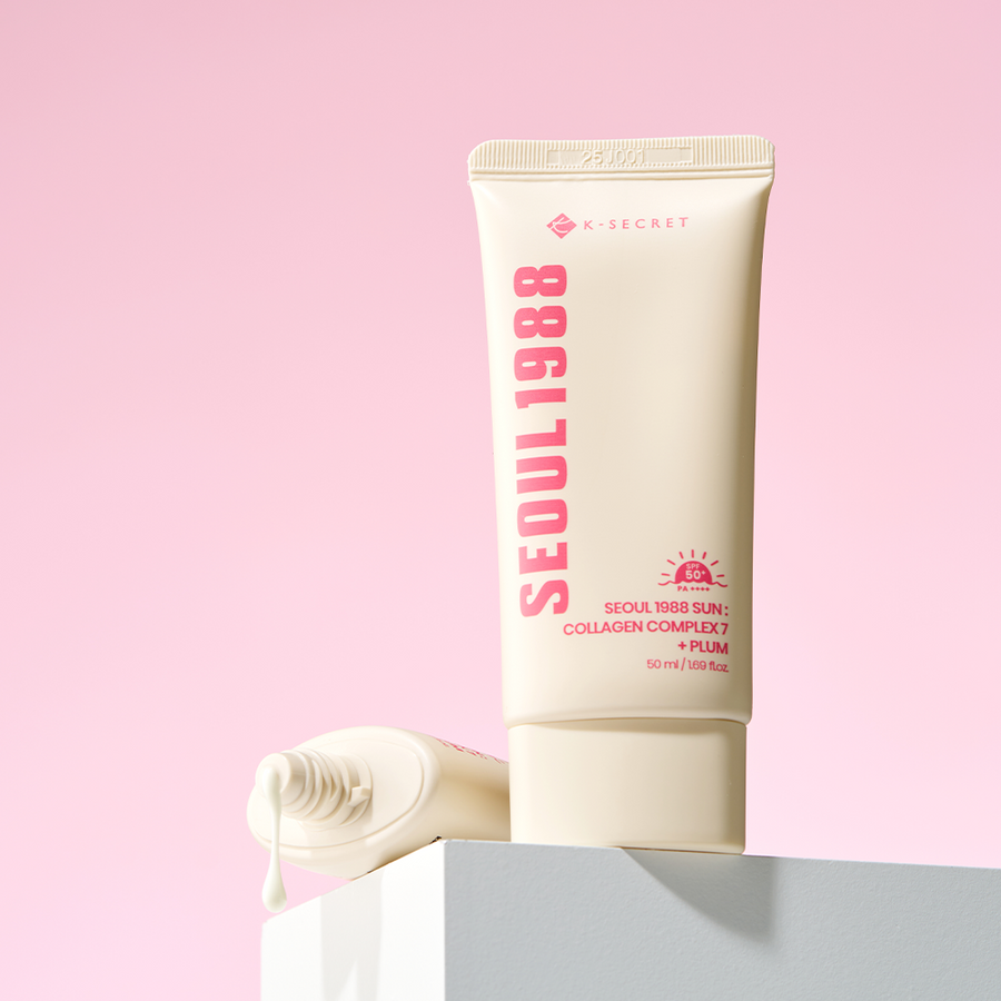 K-SECRET SEOUL 1988 SUN : COLLAGEN COMPLEX 7 + PLUM 50ml - Glamourous Grace