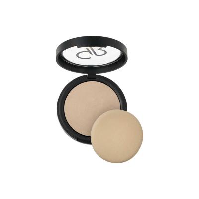 Golden Rose Mineral Terracotta Powder 01 - Natural Mineral Makeup for Smooth Finish - Glamourous Grace