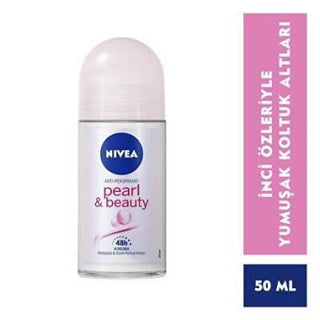 Nivea Pearl Roll On Deodorant - Long Lasting Anti-Perspirant Protection for Women and Men - Glamourous Grace
