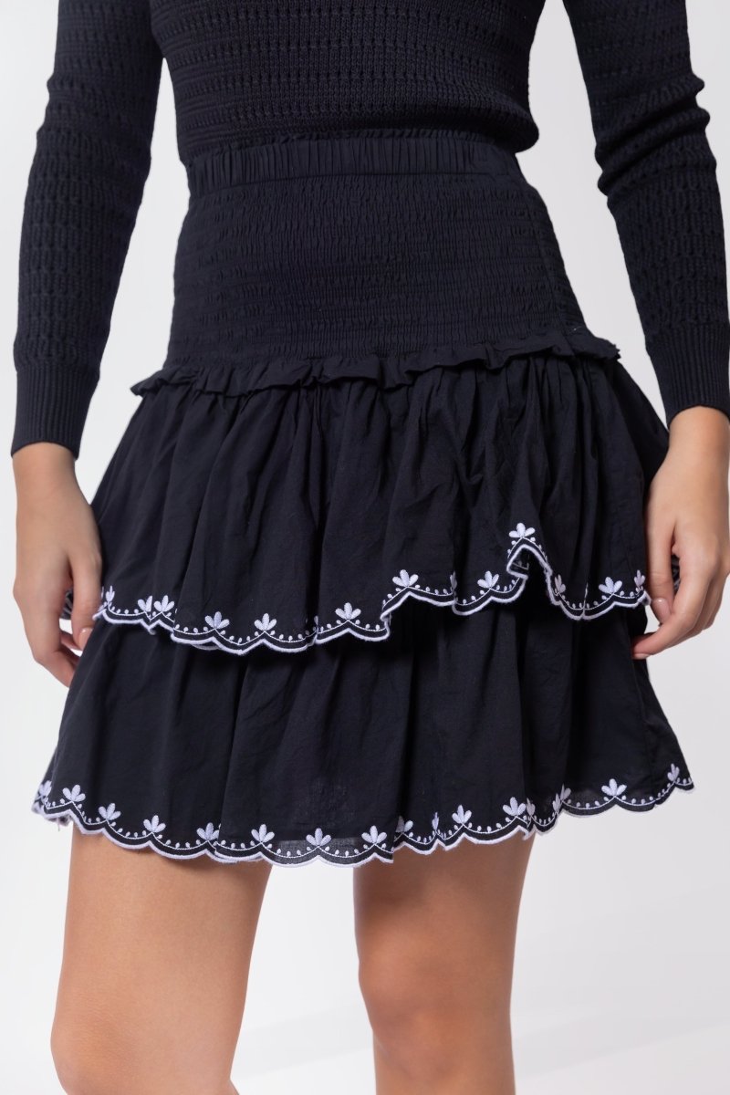 Kaida Skirt (Black) - Glamourous Grace