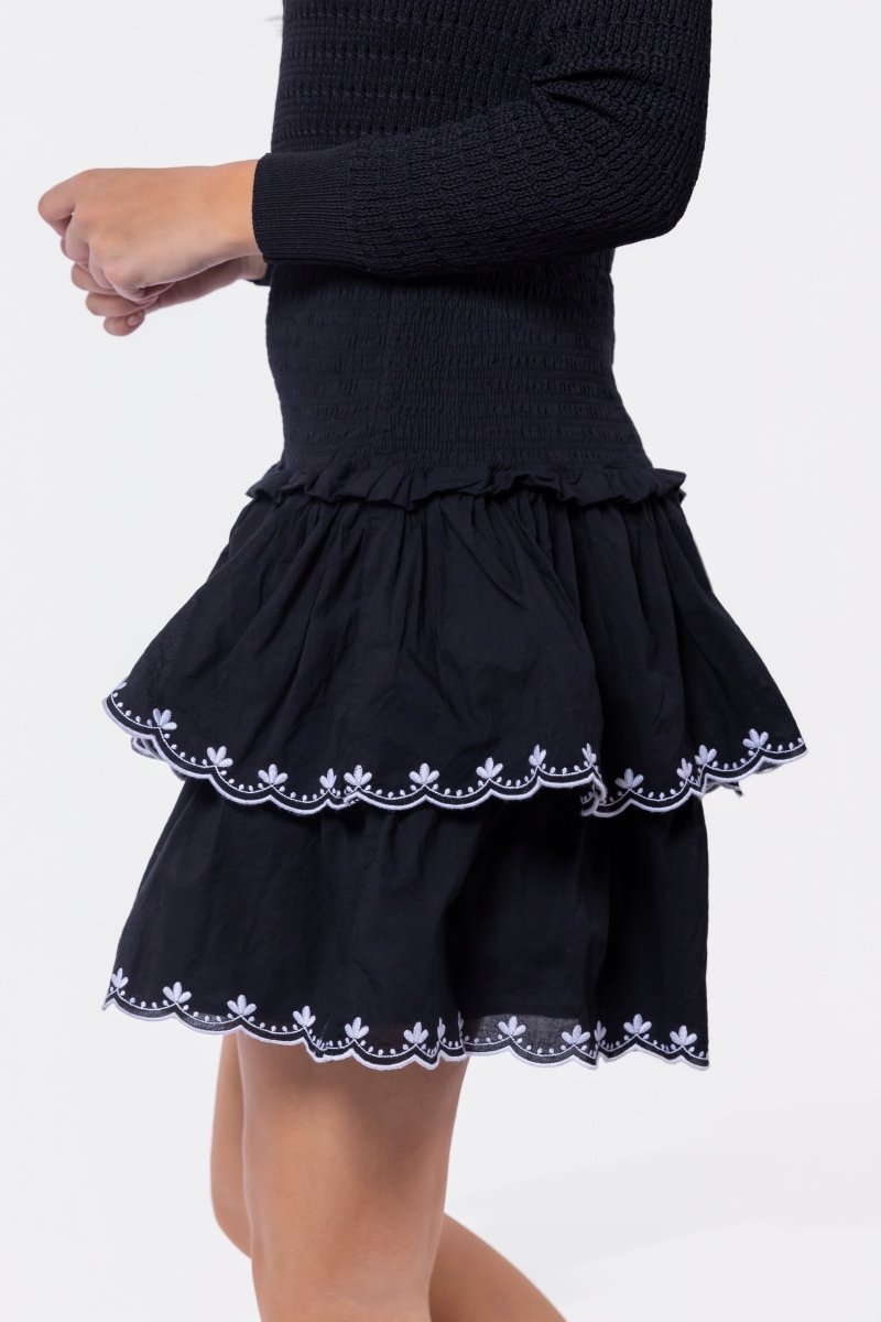 Kaida Skirt (Black) - Glamourous Grace