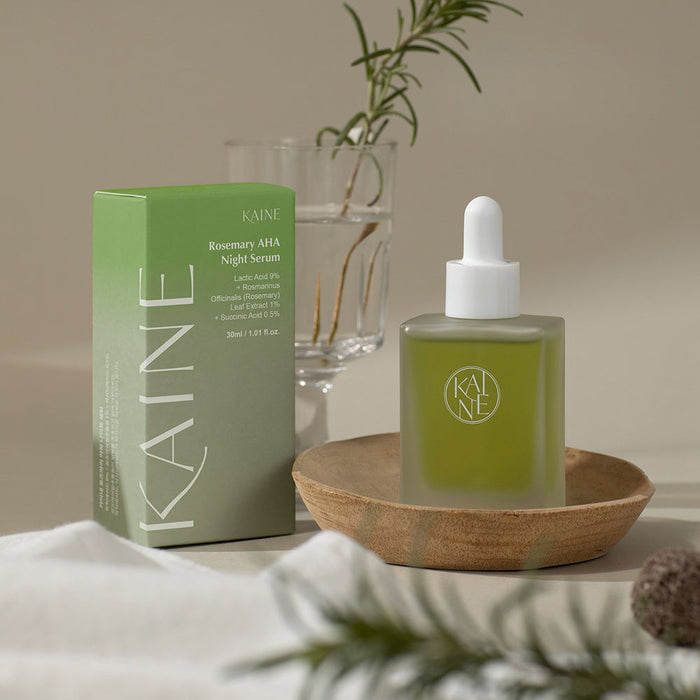 KAINE Rosemary AHA Night Serum 30ml - Glamourous Grace