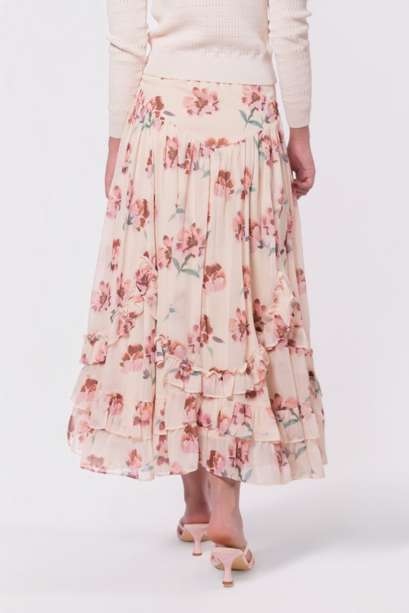 Kalina Skirt (Beige) - Glamourous Grace