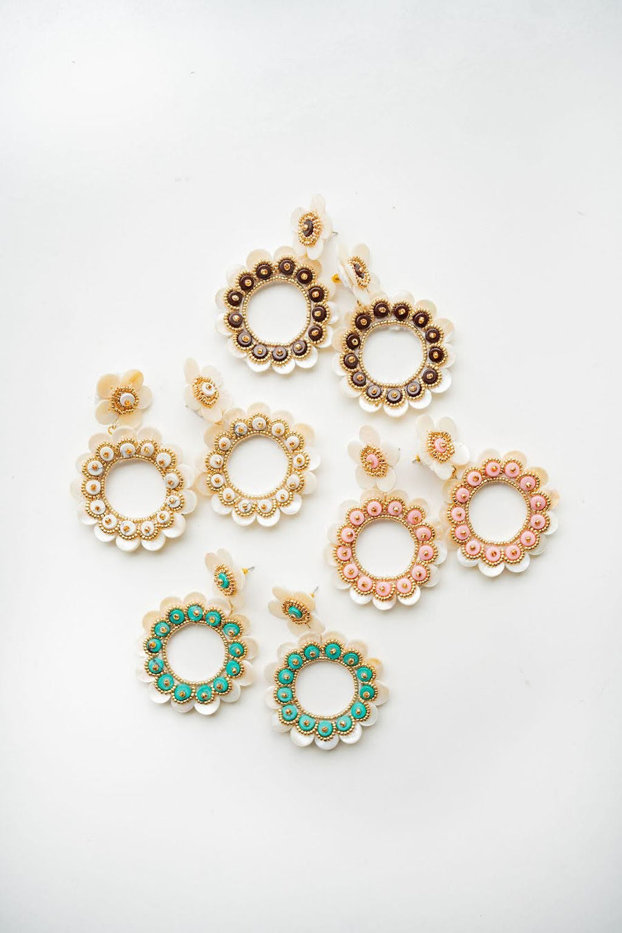 Kara Seashell Earring - Glamourous Grace