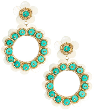 Kara Seashell Earring - Glamourous Grace