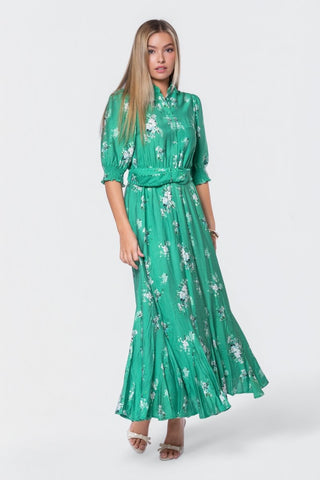 Karen Dress (Green Pattern)