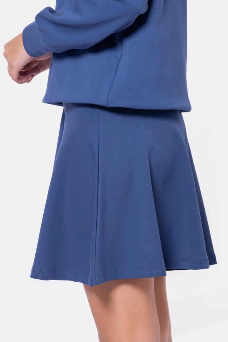 Karla Skirt 20" (Dark Blue) - Glamourous Grace