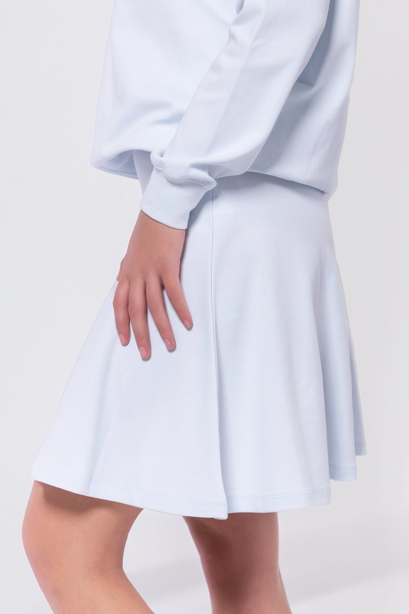 Karla Skirt 20" (Light Blue) - Glamourous Grace