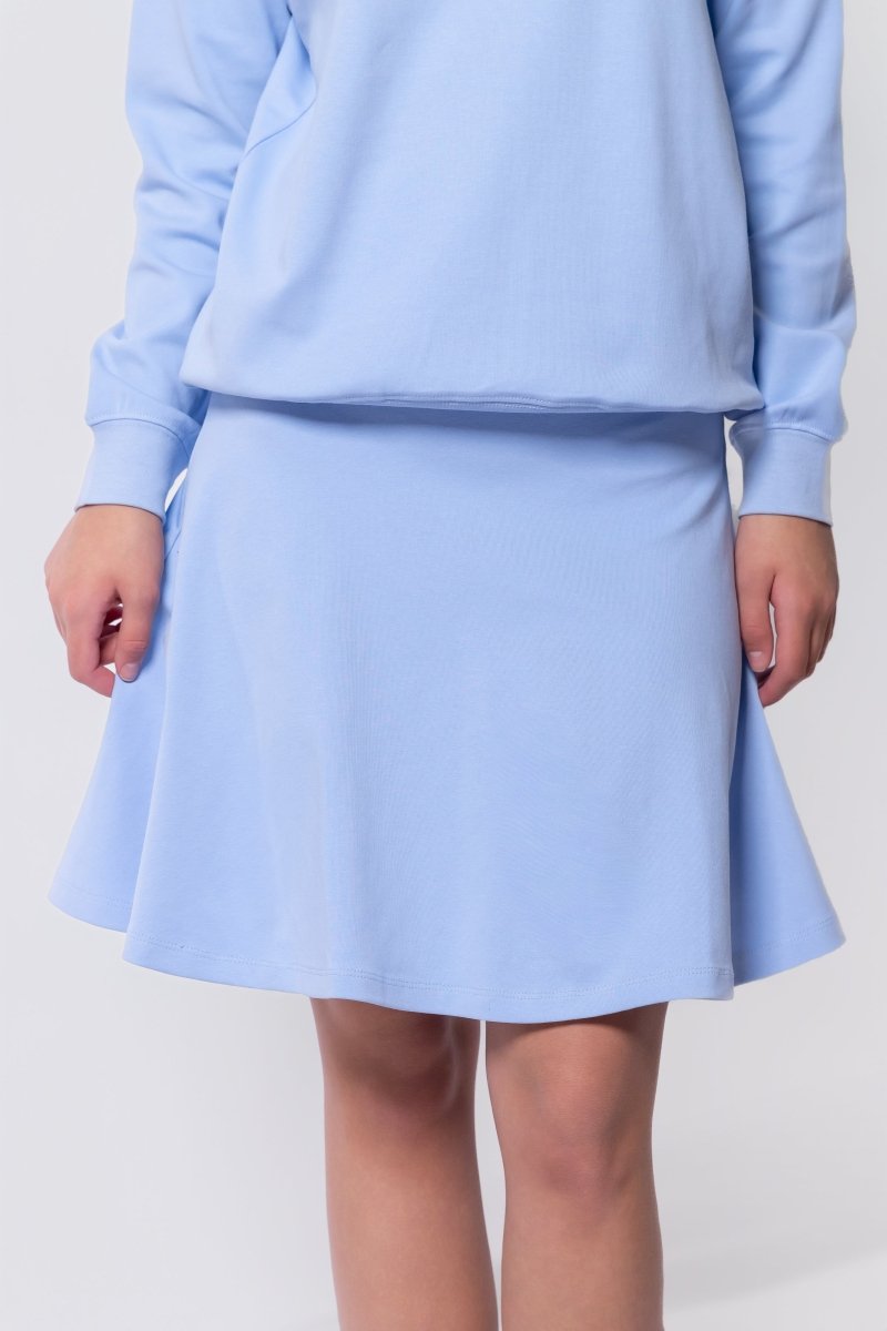 Karla Skirt 20" (Sky Blue) - Glamourous Grace
