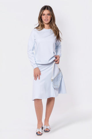 Karla Skirt 23" (Light Blue)
