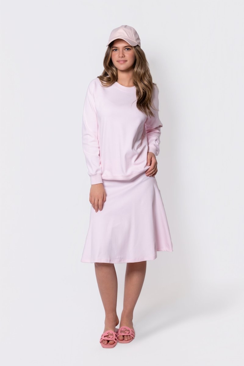Karla Skirt 23" (Light Pink) - Glamourous Grace