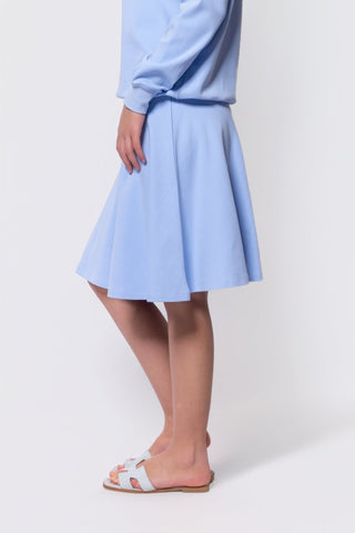 Karla Skirt 23" (Sky Blue)