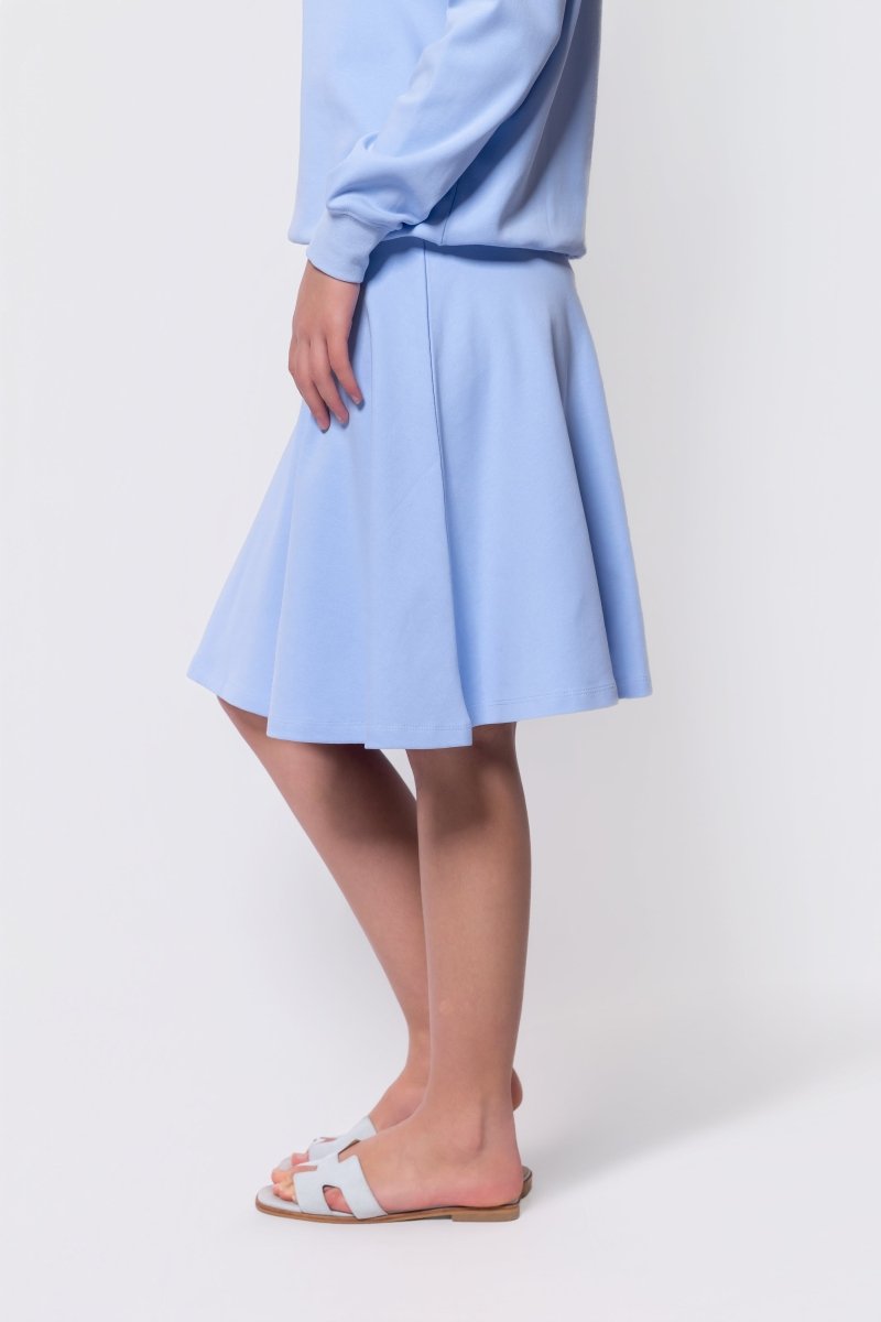 Karla Skirt 23" (Sky Blue) - Glamourous Grace