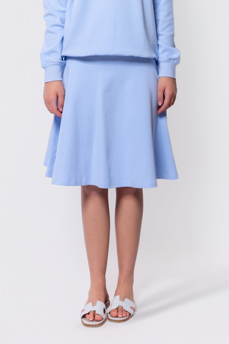 Karla Skirt 23" (Sky Blue) - Glamourous Grace