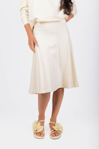 Karla Skirt 25" (Light Yellow)