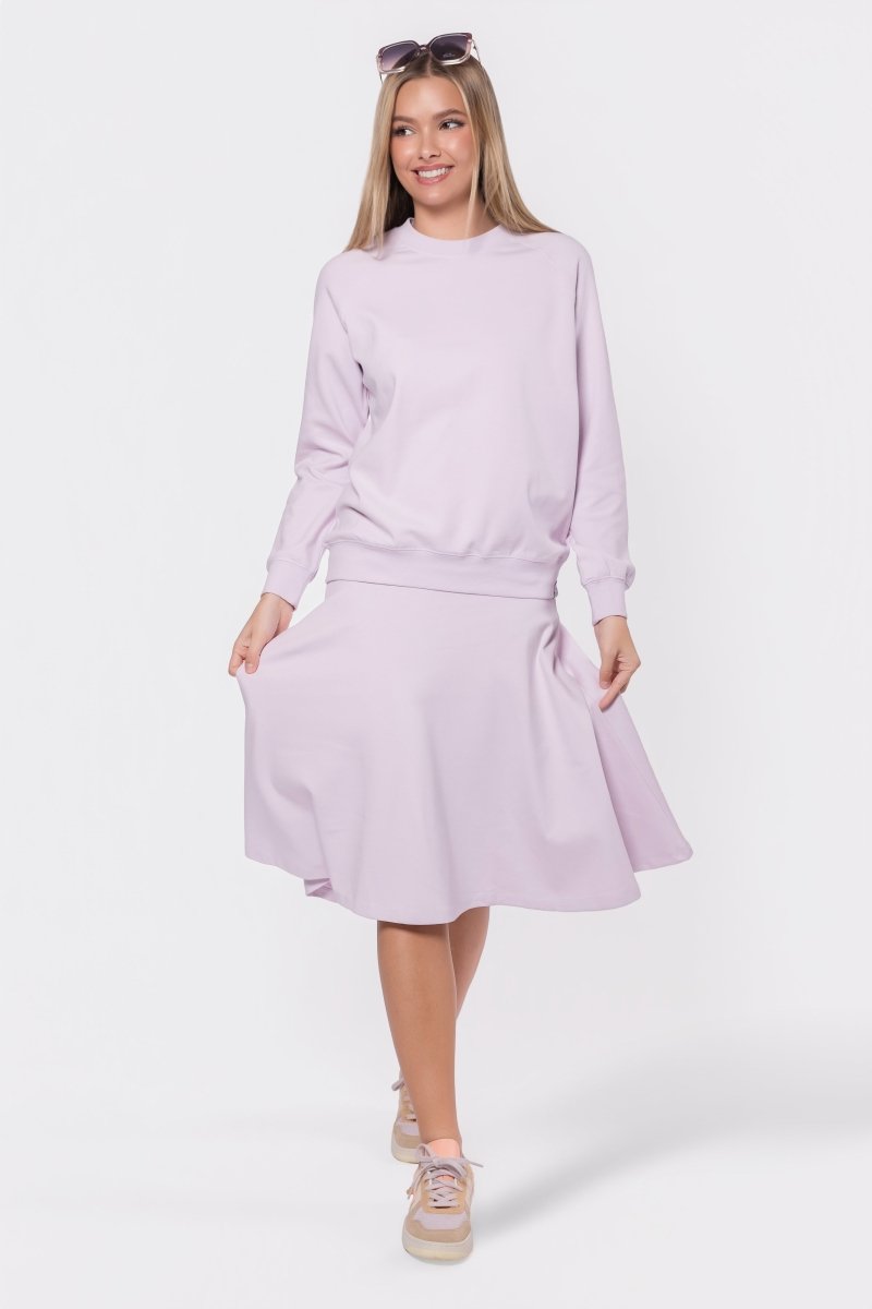 Karla Skirt 26" (Light Lavender) - Glamourous Grace