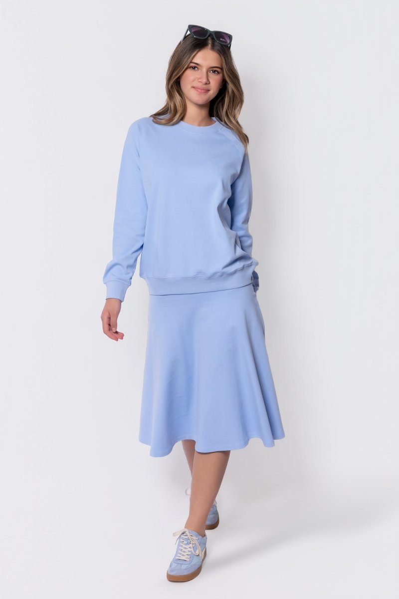 Karla Skirt 26" (Sky Blue) - Glamourous Grace