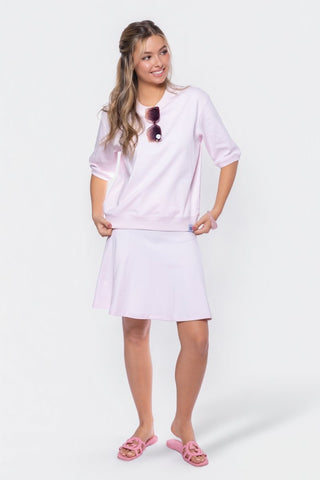 Karla Top Short Sleeve (Light Pink)