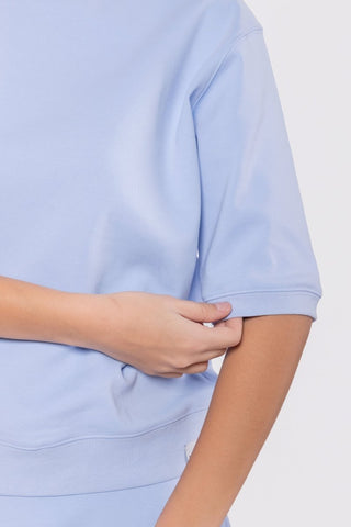 Karla Top Short Sleeve (Sky Blue)