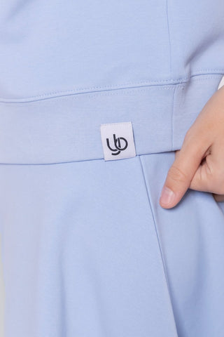 Karla Top Short Sleeve (Sky Blue)