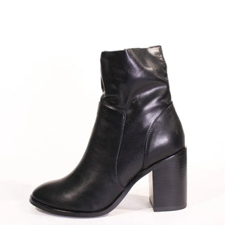 Kaya Leather Booties - Glamourous Grace