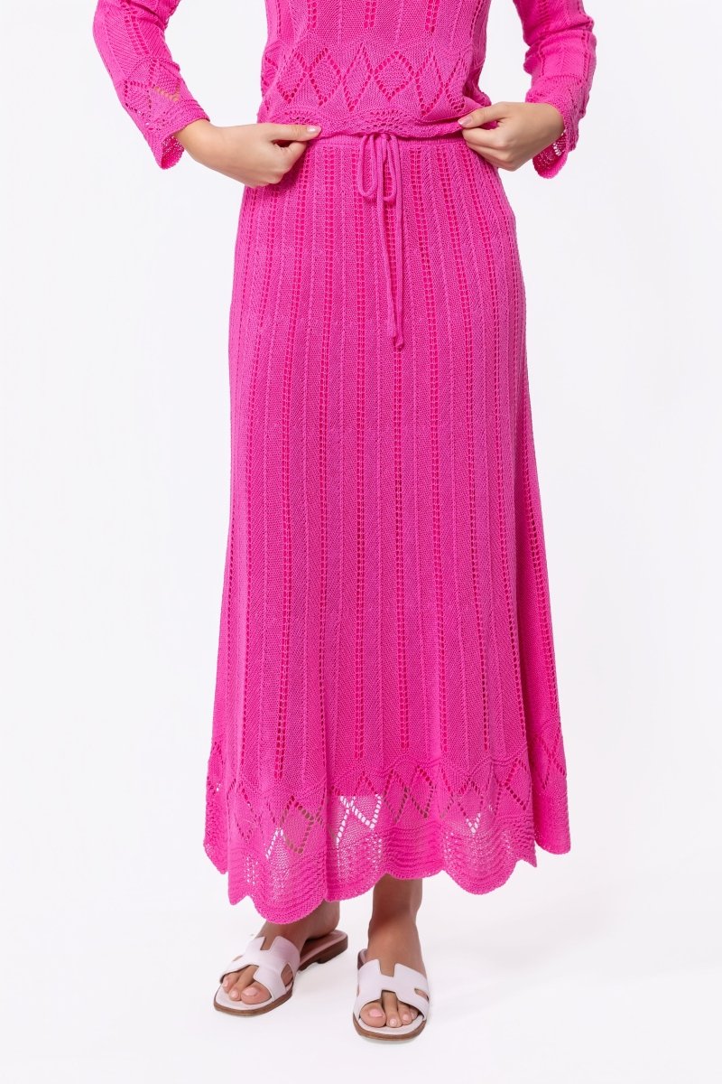 Kelly Skirt (Hot Pink) - Glamourous Grace