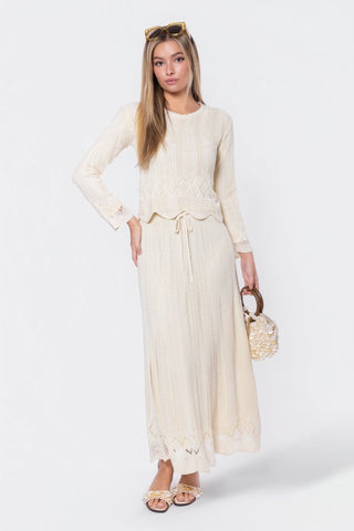 Kelly Skirt (Pastel Yellow)