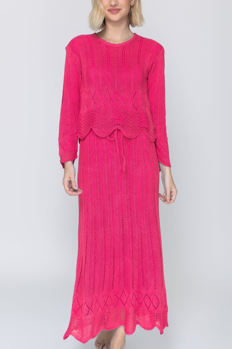 Kelly Skirt (Pink) - Glamourous Grace