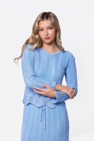 Kelly Top (Light Blue)
