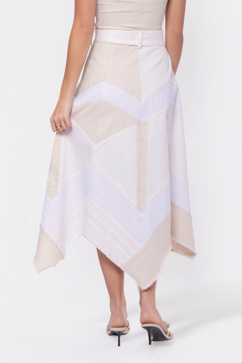 Kendra Skirt (Beige) - Glamourous Grace