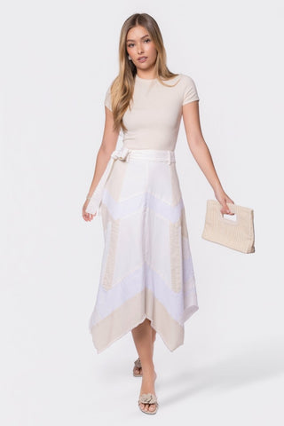 Kendra Skirt (Beige)