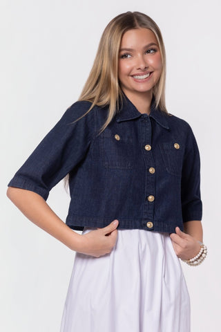 Kensley Jacket (Dark Blue)