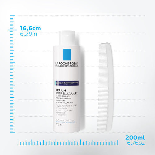 La Roche-Posay KÉRIUM Anti-Dandruff Gel Shampoo for Oily Scalp